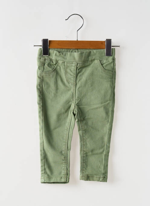 Pantalon droit vert TAPE À L'OEIL pour fille
