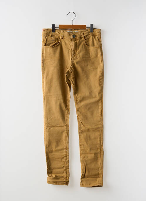 Pantalon slim marron TAPE À L'OEIL pour garçon