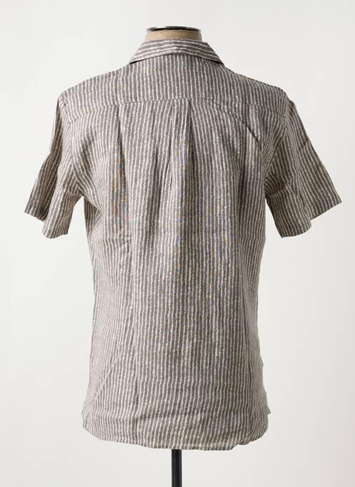 Chemise manches courtes noir CASUAL FRIDAY homme