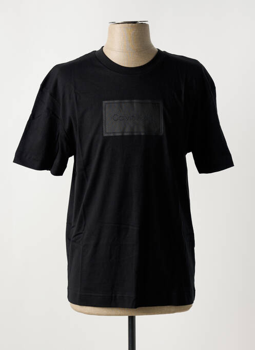 T-shirt noir CALVIN KLEIN pour homme