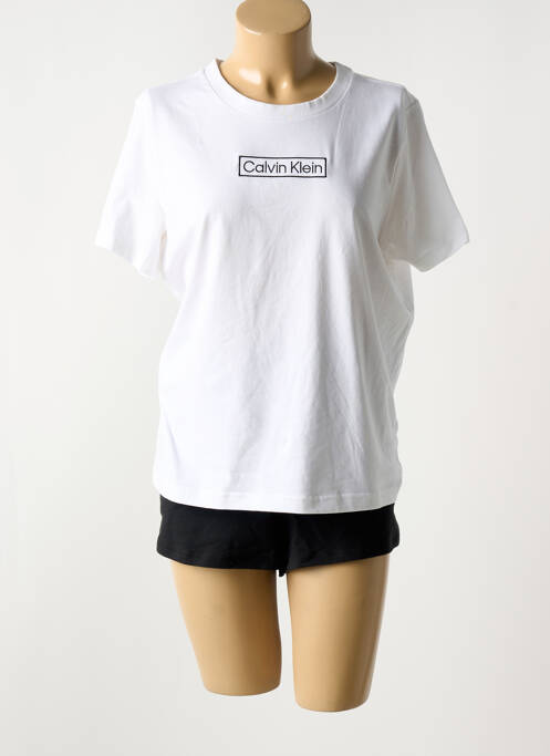 Ensemble de sport blanc CALVIN KLEIN pour femme