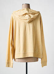 Sweat-shirt à capuche beige NIKE pour femme seconde vue