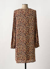 Robe courte marron VERO MODA pour femme seconde vue