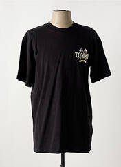 T-shirt noir TOMMY HILFIGER pour homme seconde vue