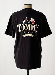 T-shirt noir TOMMY HILFIGER pour homme seconde vue
