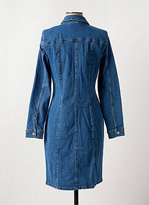 Robe courte col v bleu VERO MODA femme