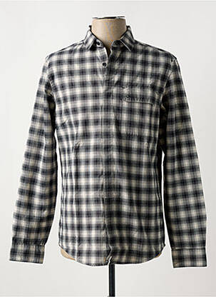 Chemise manches longues noir CALVIN KLEIN homme