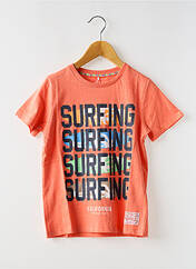 T-shirt orange NAME IT pour garçon seconde vue