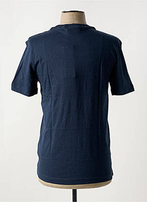 T-shirt col rond bleu CALVIN KLEIN homme