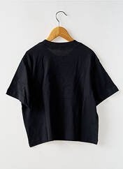 T-shirt noir NIKE pour fille seconde vue