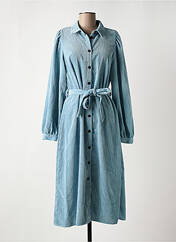 Robe mi-longue bleu MOSS COPENHAGEN pour femme seconde vue