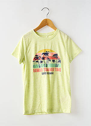 T-shirt col rond vert NAME IT fille