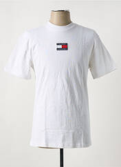 T-shirt blanc TOMMY HILFIGER pour homme seconde vue