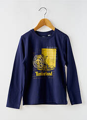 T-shirt bleu TIMBERLAND pour garçon seconde vue
