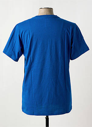 T-shirt col rond bleu NEW BALANCE homme