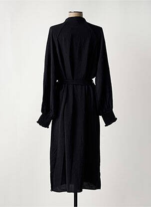 Robe courte col rond noir VERO MODA femme