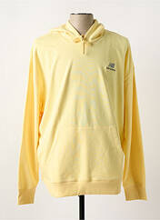 Sweat-shirt à capuche jaune NEW BALANCE pour homme seconde vue