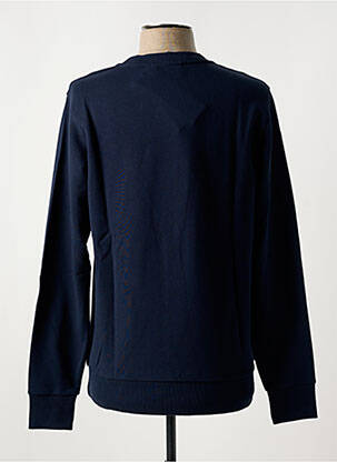 Sweat-shirt col rond bleu CALVIN KLEIN homme