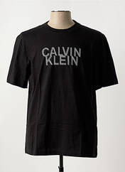 T-shirt noir CALVIN KLEIN pour homme seconde vue