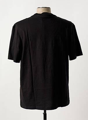 T-shirt col rond noir CALVIN KLEIN homme