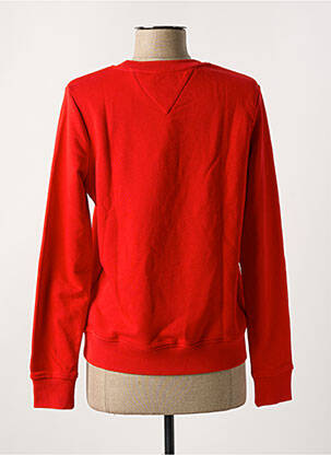 Sweat-shirt col rond rouge TOMMY HILFIGER femme