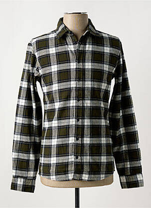 Chemise manches longues vert BLEND homme