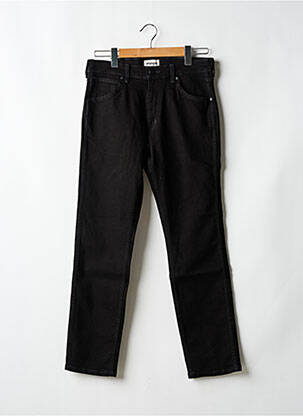 Jeans coupe droite noir WRANGLER homme