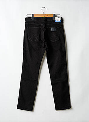 Jeans coupe droite noir WRANGLER homme
