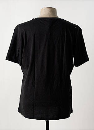 T-shirt col rond noir TOMMY HILFIGER homme