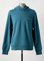 Sweat-shirt à capuche bleu CALVIN KLEIN pour homme seconde vue