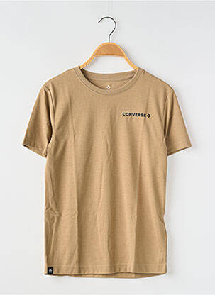 T-shirt col rond vert CONVERSE garçon