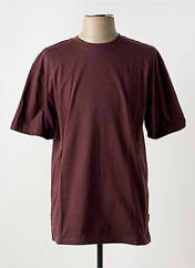 T-shirt marron ONLY & SONS pour homme seconde vue