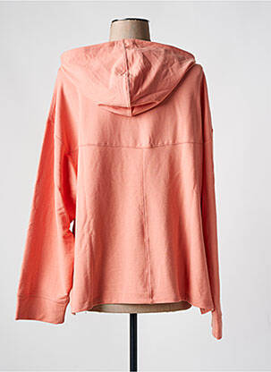 Sweat-shirt à capuche col rond rose NIKE femme