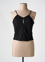 Débardeur col v beige NA-KD femme