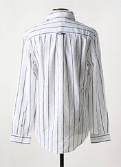 Chemise manches longues bleu TOMMY HILFIGER pour homme seconde vue