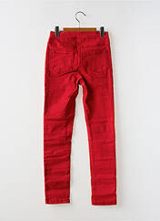 Pantalon droit rouge TAPE À L'OEIL pour fille seconde vue