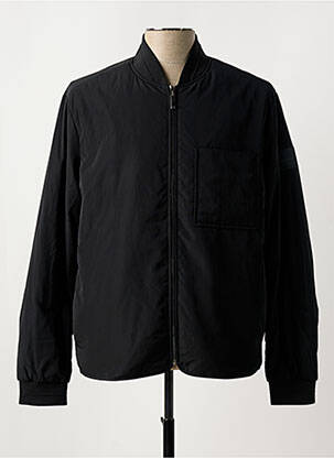 Blouson col col montant noir CALVIN KLEIN homme