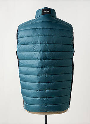 Doudoune col col montant bleu CALVIN KLEIN homme