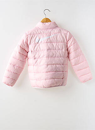 Doudoune col col montant rose NIKE fille