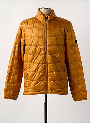 Doudoune col col montant marron ONLY & SONS homme
