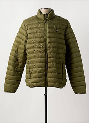 Doudoune col col montant marron BLEND homme
