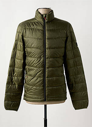 Doudoune col col montant vert ONLY & SONS homme