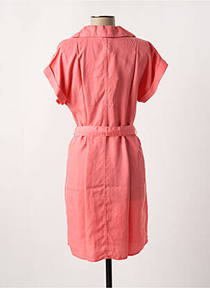 Robe courte col v rose NOISY MAY femme