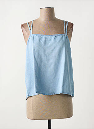 Débardeur bleu NOISY MAY pour femme