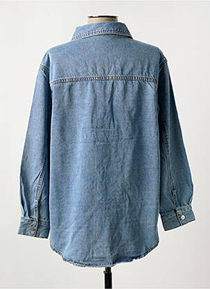 Chemisier bleu F.A.M. femme