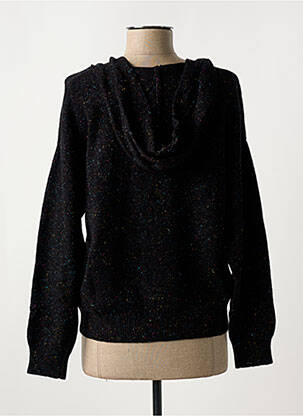 Pull col v noir SEE U SOON femme
