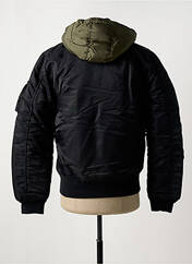 Veste casual noir SCHOTT pour homme seconde vue