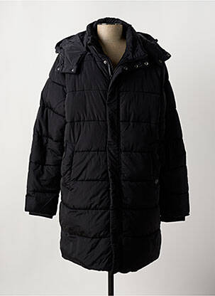 Parka col col montant noir CASUAL FRIDAY homme