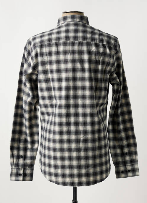 Chemise manches longues noir CALVIN KLEIN pour homme