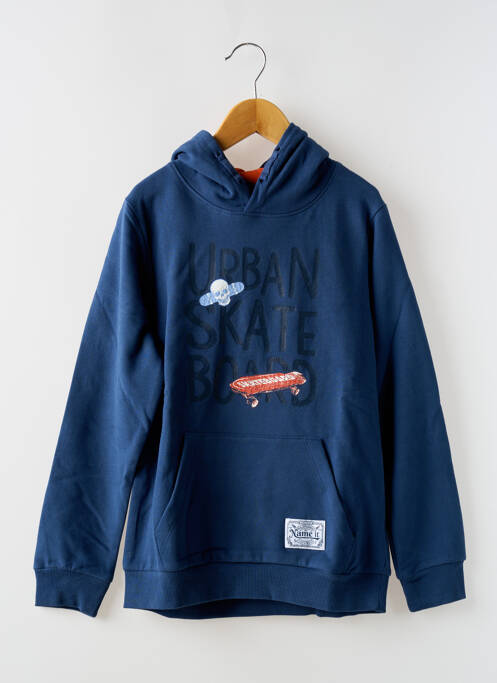 Sweat-shirt à capuche bleu NAME IT pour garçon